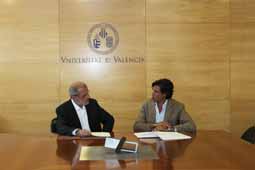 D'esquerra a dreta, Esteban Morcillo i Lorenzo Agustí.